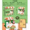 JIESTAR 58263 THÀNH PHỐ TOÀN CẦU QUẦY BÁN NƯỚC TRÁI CÂY bộ đồ chơi xếp lắp ráp ghép mô hình City GLOBAL CITY JUICE STALL 101 khối