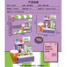 JIESTAR 58267 THÀNH PHỐ TOÀN CẦU QUẦY TRÀ SỮA bộ đồ chơi xếp lắp ráp ghép mô hình City GLOBAL CITY BUBBLE MILK TEA SHOP 102 khối