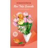 JIESTAR JJ9065 9065 HOA TULIP bộ đồ chơi xếp lắp ráp ghép mô hình Creator ROSE TULIP Sáng Tạo 1011 khối