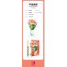 JIESTAR JJ9065 9065 HOA TULIP bộ đồ chơi xếp lắp ráp ghép mô hình Creator ROSE TULIP Sáng Tạo 1011 khối