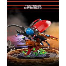 DUOMAIKA D6002 6002 NGƯỜI MÁY HERCULES CƠ KHÍ bộ đồ chơi xếp lắp ráp ghép mô hình MECHANICAL HERCUCES BEETLE