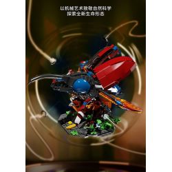 DUOMAIKA D6002 6002 NGƯỜI MÁY HERCULES CƠ KHÍ bộ đồ chơi xếp lắp ráp ghép mô hình MECHANICAL HERCUCES BEETLE