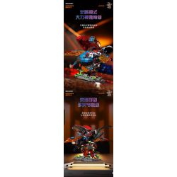 DUOMAIKA D6002 6002 NGƯỜI MÁY HERCULES CƠ KHÍ bộ đồ chơi xếp lắp ráp ghép mô hình MECHANICAL HERCUCES BEETLE