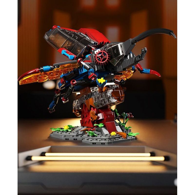 DUOMAIKA D6002 6002 NGƯỜI MÁY HERCULES CƠ KHÍ bộ đồ chơi xếp lắp ráp ghép mô hình MECHANICAL HERCUCES BEETLE