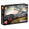 FORANGE FC4301 4301 SÚNG TÀU K5 bộ đồ chơi xếp lắp ráp ghép mô hình Military Army K5 LEOPOLD Quân Sự Bộ Đội 1631 khối