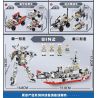 AMERICAN LEAGUE 98203 ĐỘI CẢNH SÁT BIỂN 26 THAY ĐỔI 8 TRONG bộ đồ chơi xếp lắp ráp ghép mô hình Military Army Quân Sự Bộ Đội 889 khối