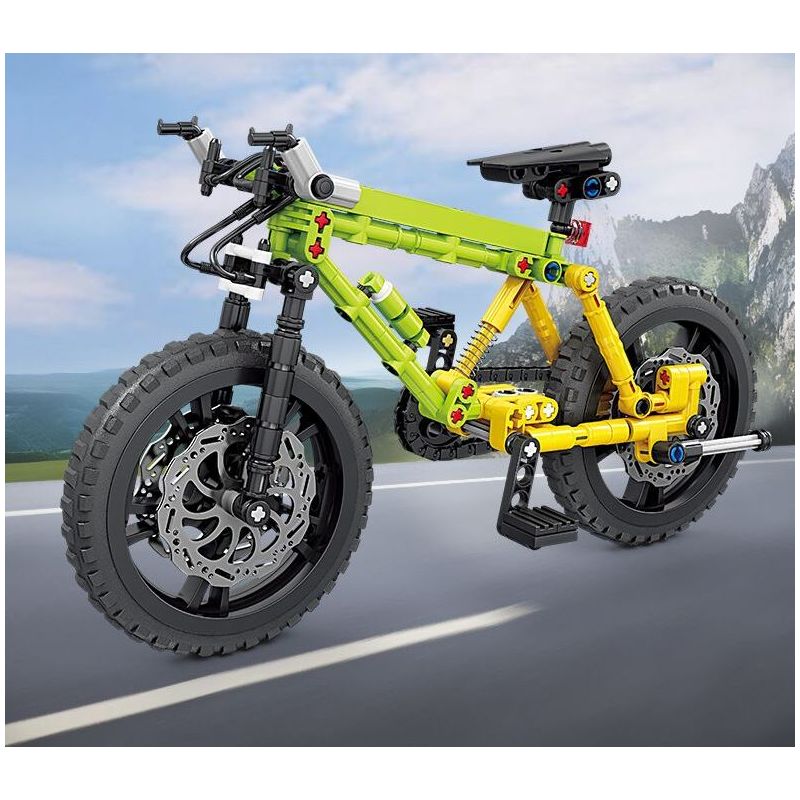 Kazi KY1118 1118 XE ĐẠP LEO NÚI JANT bộ đồ chơi xếp lắp ráp ghép mô hình Technic Kỹ Thuật Công Nghệ Cao Mô Hình Phương Tiện 220 khối