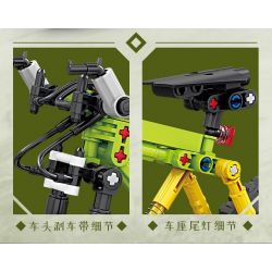 Kazi KY1118 1118 XE ĐẠP LEO NÚI JANT bộ đồ chơi xếp lắp ráp ghép mô hình Technic Kỹ Thuật Công Nghệ Cao Mô Hình Phương Tiện 220 khối