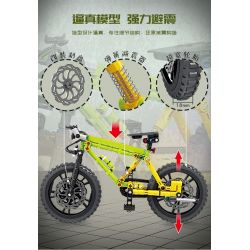 Kazi KY1118 1118 XE ĐẠP LEO NÚI JANT bộ đồ chơi xếp lắp ráp ghép mô hình Technic Kỹ Thuật Công Nghệ Cao Mô Hình Phương Tiện 220 khối