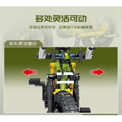 Kazi KY1118 1118 XE ĐẠP LEO NÚI JANT bộ đồ chơi xếp lắp ráp ghép mô hình Technic Kỹ Thuật Công Nghệ Cao Mô Hình Phương Tiện 220 khối