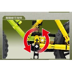 Kazi KY1118 1118 XE ĐẠP LEO NÚI JANT bộ đồ chơi xếp lắp ráp ghép mô hình Technic Kỹ Thuật Công Nghệ Cao Mô Hình Phương Tiện 220 khối