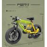 Kazi KY1118 1118 XE ĐẠP LEO NÚI JANT bộ đồ chơi xếp lắp ráp ghép mô hình Technic Kỹ Thuật Công Nghệ Cao Mô Hình Phương Tiện 220 khối