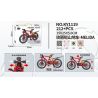 Kazi KY1119 1119 XE ĐẠP LEO NÚI MELIDA bộ đồ chơi xếp lắp ráp ghép mô hình Technic Kỹ Thuật Công Nghệ Cao Mô Hình Phương Tiện 212 khối