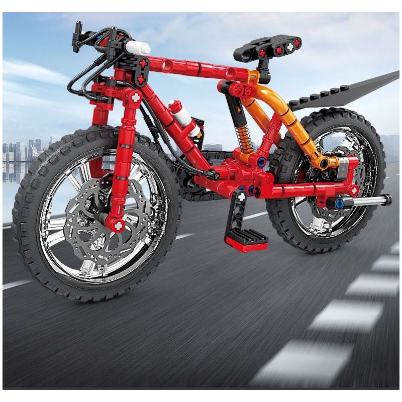 Kazi KY1119 1119 XE ĐẠP LEO NÚI MELIDA bộ đồ chơi xếp lắp ráp ghép mô hình Technic Kỹ Thuật Công Nghệ Cao Mô Hình Phương Tiện 212 khối