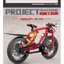 Kazi KY1119 1119 XE ĐẠP LEO NÚI MELIDA bộ đồ chơi xếp lắp ráp ghép mô hình Technic Kỹ Thuật Công Nghệ Cao Mô Hình Phương Tiện 212 khối