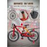 Kazi KY1119 1119 XE ĐẠP LEO NÚI MELIDA bộ đồ chơi xếp lắp ráp ghép mô hình Technic Kỹ Thuật Công Nghệ Cao Mô Hình Phương Tiện 212 khối