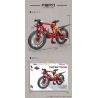 Kazi KY1119 1119 XE ĐẠP LEO NÚI MELIDA bộ đồ chơi xếp lắp ráp ghép mô hình Technic Kỹ Thuật Công Nghệ Cao Mô Hình Phương Tiện 212 khối