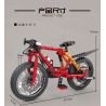 Kazi KY1119 1119 XE ĐẠP LEO NÚI MELIDA bộ đồ chơi xếp lắp ráp ghép mô hình Technic Kỹ Thuật Công Nghệ Cao Mô Hình Phương Tiện 212 khối