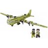 FORANGE FC4107 4107 MÁY BAY NÉM BOM B29 bộ đồ chơi xếp lắp ráp ghép mô hình Military Army B29 BOMBER Quân Sự Bộ Đội 363 khối