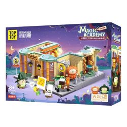 TOP TOY TC2037 2037 HỌC VIỆN ẢO THUẬT MA LITTLE PARROT BEBE LỚP NGHỆ bộ đồ chơi xếp lắp ráp ghép mô hình Movie & Game MAGIC ACADEMY Phim Và Trò Chơi 750 khối