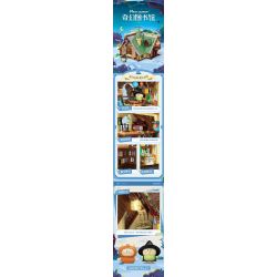 TOP TOY TC2037 2037 HỌC VIỆN ẢO THUẬT MA LITTLE PARROT BEBE LỚP NGHỆ bộ đồ chơi xếp lắp ráp ghép mô hình Movie & Game MAGIC ACADEMY Phim Và Trò Chơi 750 khối