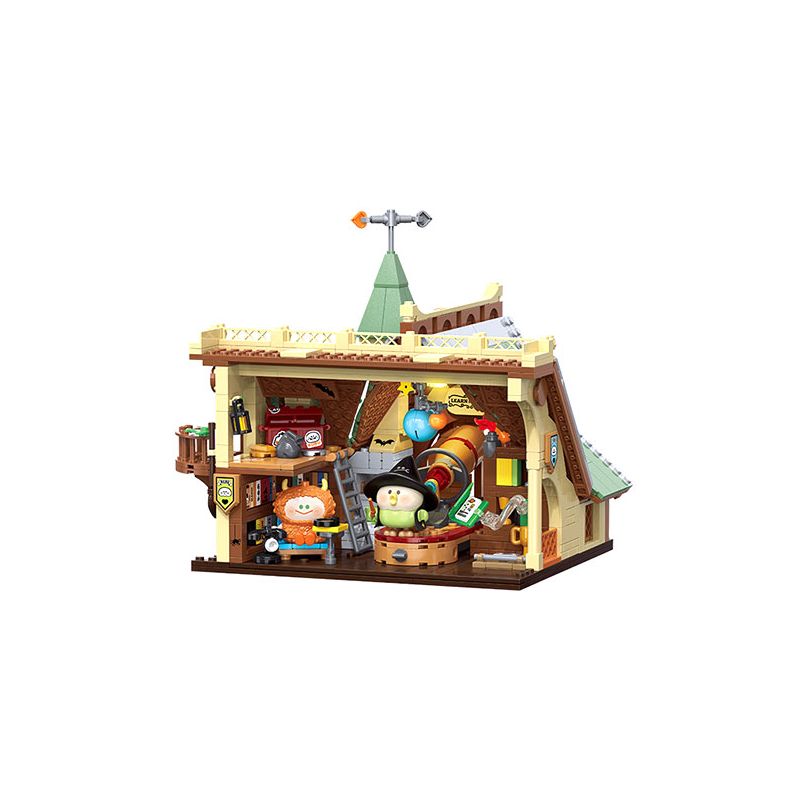 TOP TOY TC2039 2039 non  HỌC VIỆN ẢO THUẬT MA LITTLE PARROT BEBE THƯ GIẢ TƯỞNG bộ đồ chơi xếp lắp ráp ghép mô hình Movie & Game MAGIC ACADEMY Phim Và Trò Chơi 750 khối