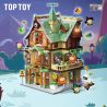 TOP TOY TC2039 2039 HỌC VIỆN ẢO THUẬT MA LITTLE PARROT BEBE THƯ GIẢ TƯỞNG bộ đồ chơi xếp lắp ráp ghép mô hình Movie & Game MAGIC ACADEMY Phim Và Trò Chơi 750 khối