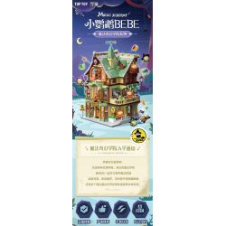 TOP TOY TC2039 2039 HỌC VIỆN ẢO THUẬT MA LITTLE PARROT BEBE THƯ GIẢ TƯỞNG bộ đồ chơi xếp lắp ráp ghép mô hình Movie & Game MAGIC ACADEMY Phim Và Trò Chơi 750 khối