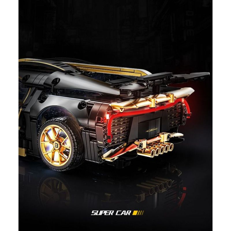 JI BRICK J2020 2020 BUGATTI DIVO (BUGATTI DIVO) tỷ lệ 1:14 bộ đồ chơi xếp lắp ráp ghép mô hình Technic Kỹ Thuật Công Nghệ Cao Mô Hình Phương Tiện 1368 khối