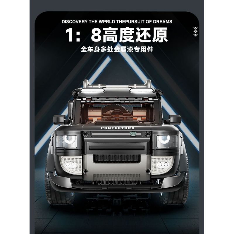 JI BRICK J2022 2022 SUPER GHIBLI HẬU VỆ PALAMBO tỷ lệ 1:8 bộ đồ chơi xếp lắp ráp ghép mô hình Technic Kỹ Thuật Công Nghệ Cao Mô Hình Phương Tiện 2089 khối