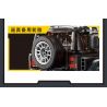 JI BRICK J2022 2022 SUPER GHIBLI HẬU VỆ PALAMBO tỷ lệ 1:8 bộ đồ chơi xếp lắp ráp ghép mô hình Technic Kỹ Thuật Công Nghệ Cao Mô Hình Phương Tiện 2089 khối