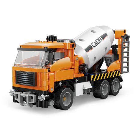 CADA DOUBLEE C65021 65021 XE TRỘN MINI bộ đồ chơi xếp lắp ráp ghép mô hình Technic Kỹ Thuật Công Nghệ Cao Mô Hình Phương Tiện 368 khối