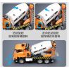 CADA DOUBLEE C65021 65021 XE TRỘN MINI bộ đồ chơi xếp lắp ráp ghép mô hình Technic Kỹ Thuật Công Nghệ Cao Mô Hình Phương Tiện 368 khối