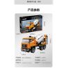 CADA DOUBLEE C65021 65021 XE TRỘN MINI bộ đồ chơi xếp lắp ráp ghép mô hình Technic Kỹ Thuật Công Nghệ Cao Mô Hình Phương Tiện 368 khối