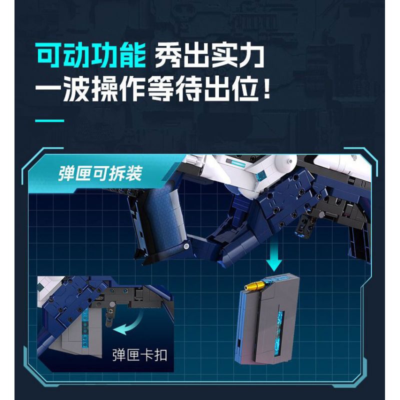 CADA DOUBLEE C81055 81055 KNIVES OUT SÚNG KHOA HỌC VIỄN TƯỞNG TYPE 88 TRONG HÌNH DẠNG CON NGƯỜI HOÀN HẢO bộ đồ chơi xếp lắp ráp ghép mô hình Military Army Quân Sự Bộ Đội 1364 khối CADA DOUBLEE C81055 81055 KNIVES OUT SÚNG KHOA HỌC VIỄN TƯỞNG TYPE 88 TRONG HÌNH DẠNG CON NGƯỜI HOÀN HẢO bộ đồ chơi xếp lắp ráp ghép mô hình Military Army Quân Sự Bộ Đội 1364 khối