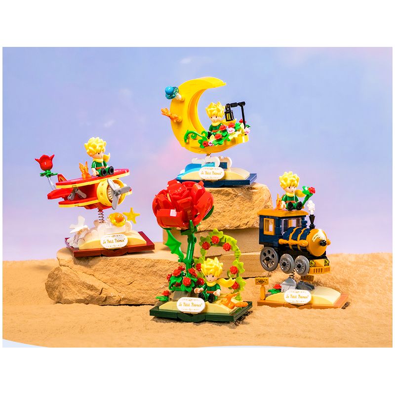 PANTASY 86316 HOÀNG TỬ BÉ STAR SHAKER CHUYẾN TÀU NGÔI SAO bộ đồ chơi xếp lắp ráp ghép mô hình LE PETIT PRINCE 300 khối