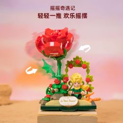 PANTASY 86317 HOÀNG TỬ BÉ STAR ROCKER ROSE bộ đồ chơi xếp lắp ráp ghép mô hình LE PETIT PRINCE 300 khối