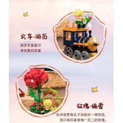 PANTASY 86318 HẠC SAO CỦA HOÀNG TỬ BÉ LƯỠI LIỀM bộ đồ chơi xếp lắp ráp ghép mô hình LE PETIT PRINCE 300 khối