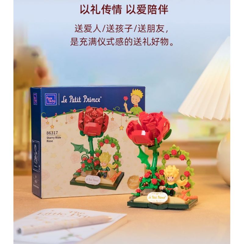 PANTASY 86318 HẠC SAO CỦA HOÀNG TỬ BÉ LƯỠI LIỀM bộ đồ chơi xếp lắp ráp ghép mô hình LE PETIT PRINCE 300 khối