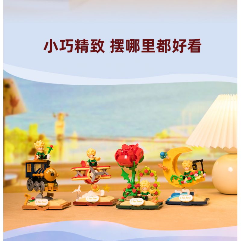 PANTASY 86318 HẠC SAO CỦA HOÀNG TỬ BÉ LƯỠI LIỀM bộ đồ chơi xếp lắp ráp ghép mô hình LE PETIT PRINCE 300 khối