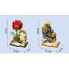 PANTASY 86318 HẠC SAO CỦA HOÀNG TỬ BÉ LƯỠI LIỀM bộ đồ chơi xếp lắp ráp ghép mô hình LE PETIT PRINCE 300 khối
