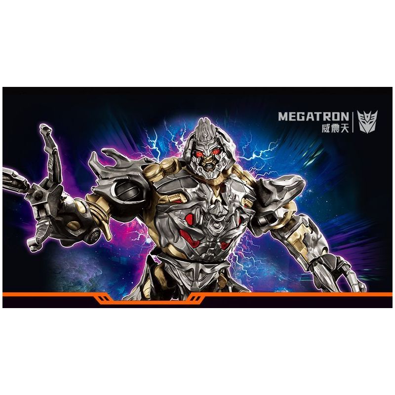BLOKEES 71158 TRANSFORMERS BEYOND MOVIE 1 MEGATRON 10 bộ đồ chơi xếp lắp ráp ghép mô hình Movie & Game Phim Và Trò Chơi