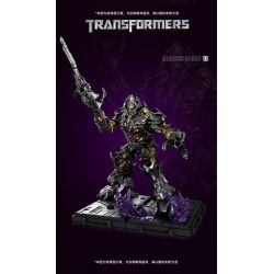 BLOKEES 71158 TRANSFORMERS BEYOND MOVIE 1 MEGATRON 10 bộ đồ chơi xếp lắp ráp ghép mô hình Movie & Game Phim Và Trò Chơi