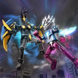 BLOKEES 73405 PHIÊN BẢN TÔN VINH SÁCH SIÊU NỔI TIẾNG HV-05 ULTRAMAN SAKA VS SUPER CHITON bộ đồ chơi xếp lắp ráp ghép mô hình Movie & Game Phim Và Trò Chơi