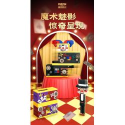 MOYU BLOCK MY97149 97149 HỘP MA THUẬT PROP MASTER bộ đồ chơi xếp lắp ráp ghép mô hình 670 khối