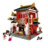 XINGBAO XB-01001 01001 XB01001 non  CỬA HÀNG BÁN LỤA CỔ bộ đồ chơi xếp lắp ráp ghép mô hình Chinatown CHINA TOWN SILK ZHUANG Khu Phố Tàu 2787 khối