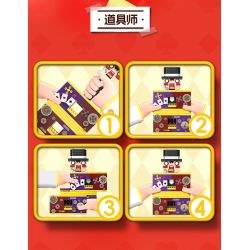 MOYU BLOCK MY97150 97150 CHIẾC HỘP MA THUẬT ANH HỀ bộ đồ chơi xếp lắp ráp ghép mô hình 695 khối