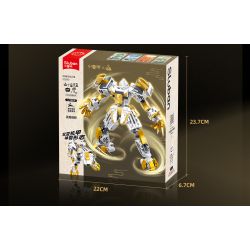 SLUBAN M38-B1276 B1276 1276 M38B1276 38-B1276 CƠ KHÍ ĐIỀU KHIỂN CÓ NGƯỜI LÁI BẠCH HỔ KINH ĐIỂN CỦA NÚI VÀ BIỂN bộ đồ chơi xếp lắp ráp ghép mô hình 254 khối