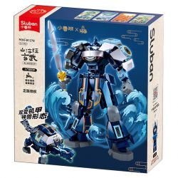 SLUBAN M38-B1278 B1278 1278 M38B1278 38-B1278 KINH ĐIỂN CỦA NÚI VÀ BIỂN HUYỀN VŨ CƠ KHÍ ĐIỀU KHIỂN CÓ NGƯỜI LÁI bộ đồ chơi xếp lắp ráp ghép mô hình 251 khối