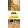 ZHEGAO 622009 CÂY TRỒNG TRONG CHẬU MỌNG NƯỚC bộ đồ chơi xếp lắp ráp ghép mô hình Creator Sáng Tạo 1749 khối